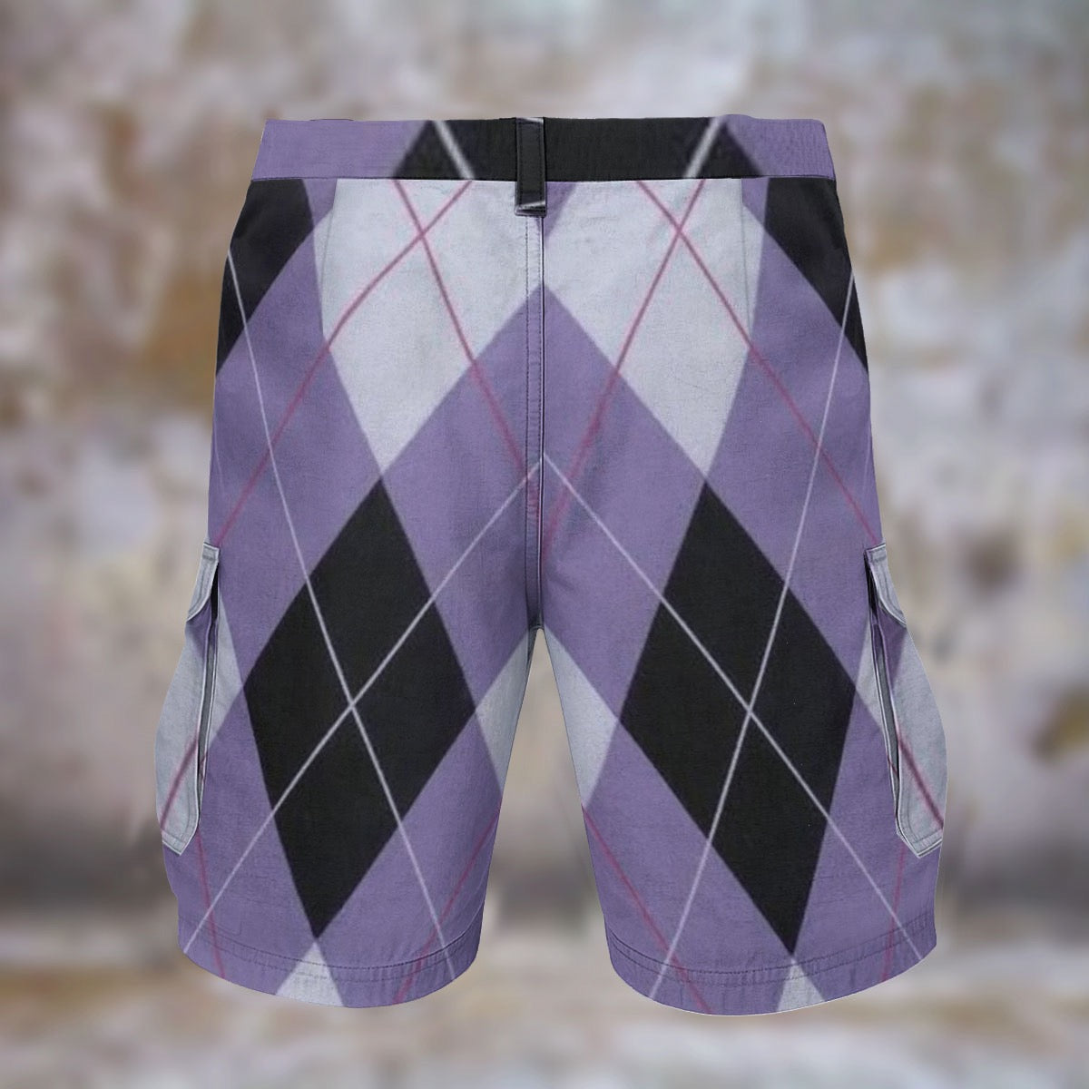 All-Over Print Men's Cargo Shorts