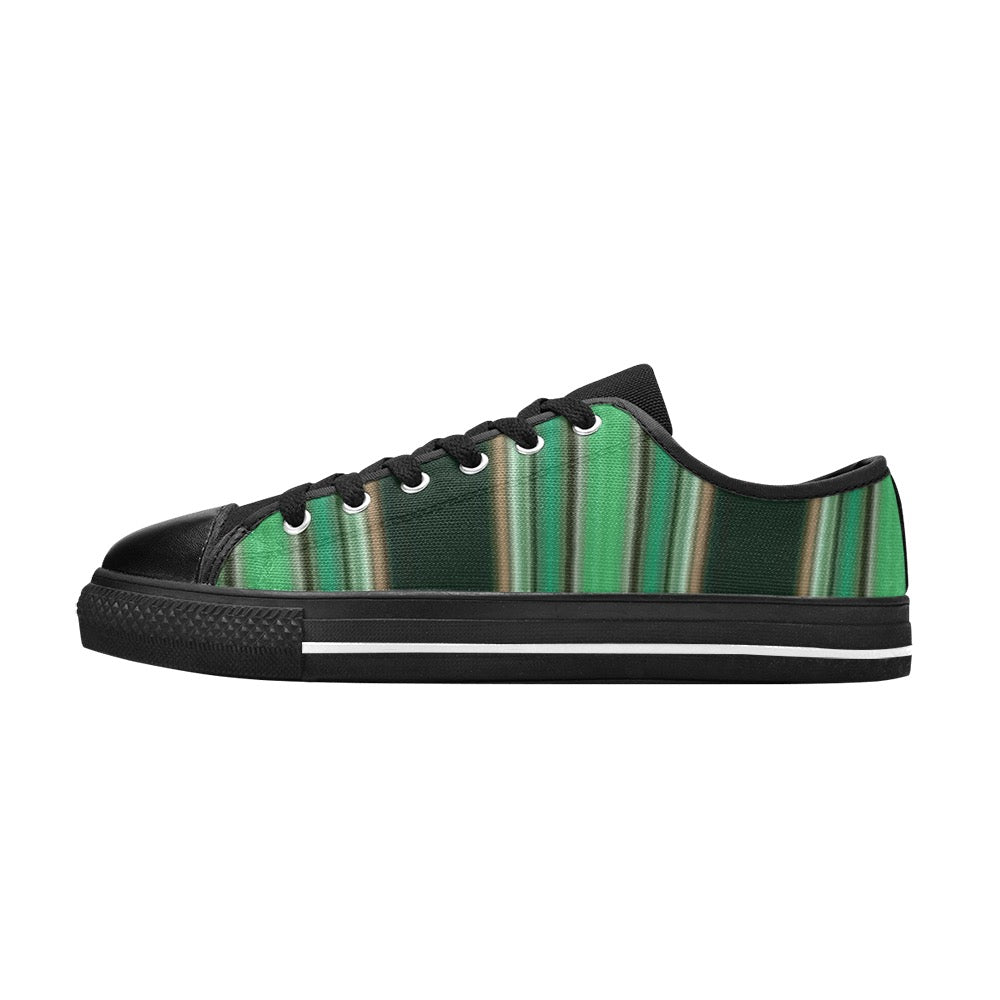 Vivid Canvas Low Top Eco Conscious Mens Sneaker designed by Simple Discipline