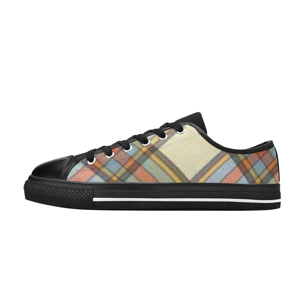 Vivid Canvas Low Top Eco Conscious Mens Sneaker designed by Simple Discipline
