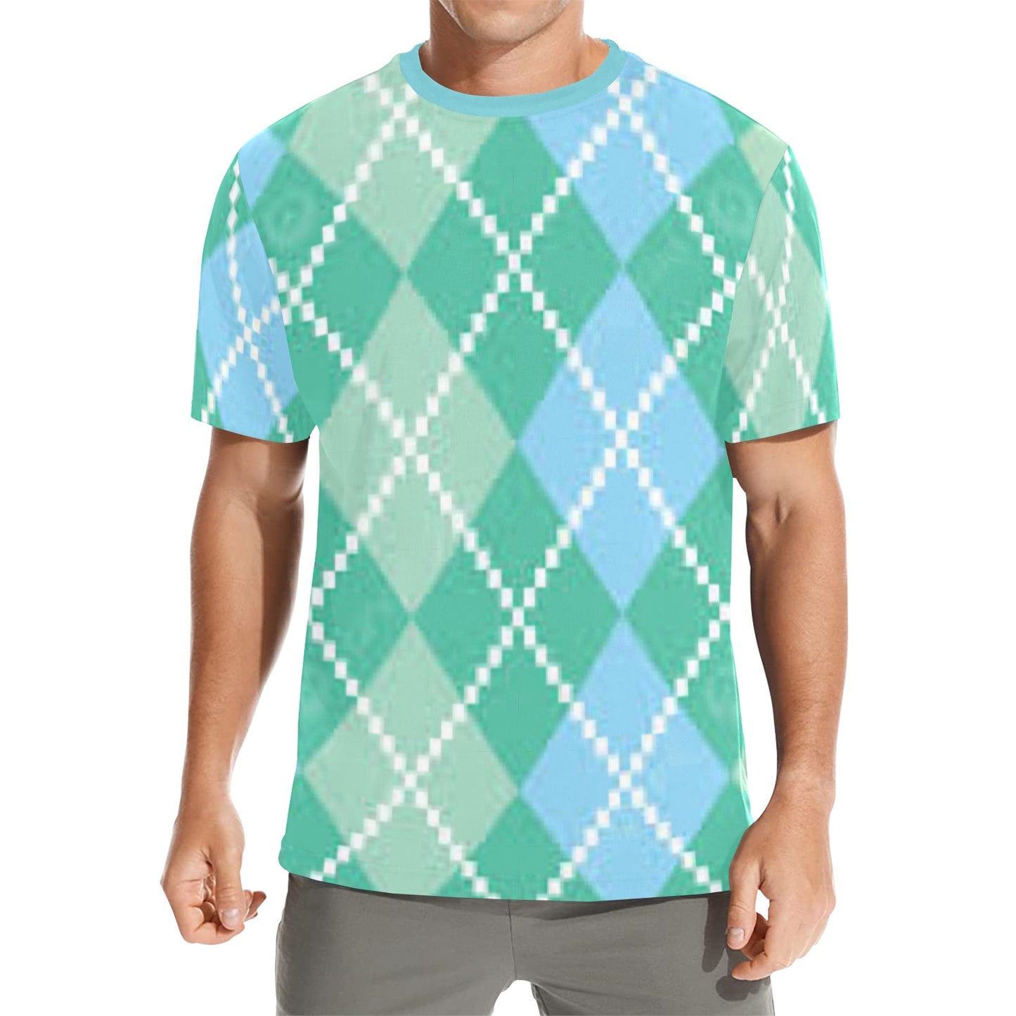 Mens Custom Print Everyday Man Shirt by Simple Discipline Non Wrinkle Easy Wearing
