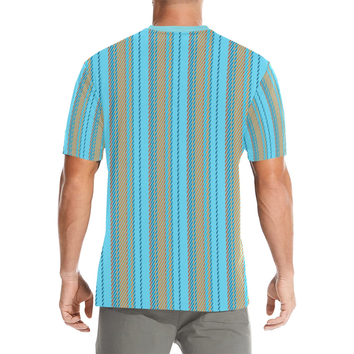 Mens Custom Print Everyday Man Shirt by Simple Discipline Non Wrinkle Easy Wearing