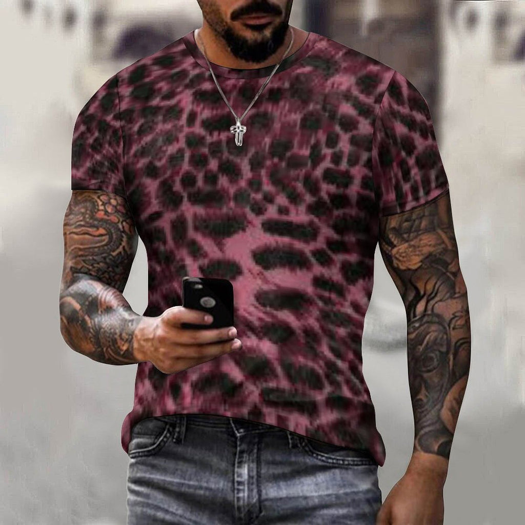 DTG 190gsm Cotton Comfort Short-Sleeve T-Shirt for Men(All-Over Printing)