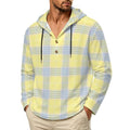 200gsm Men's Button Hooded Sweatshirt(All-Over Printing)