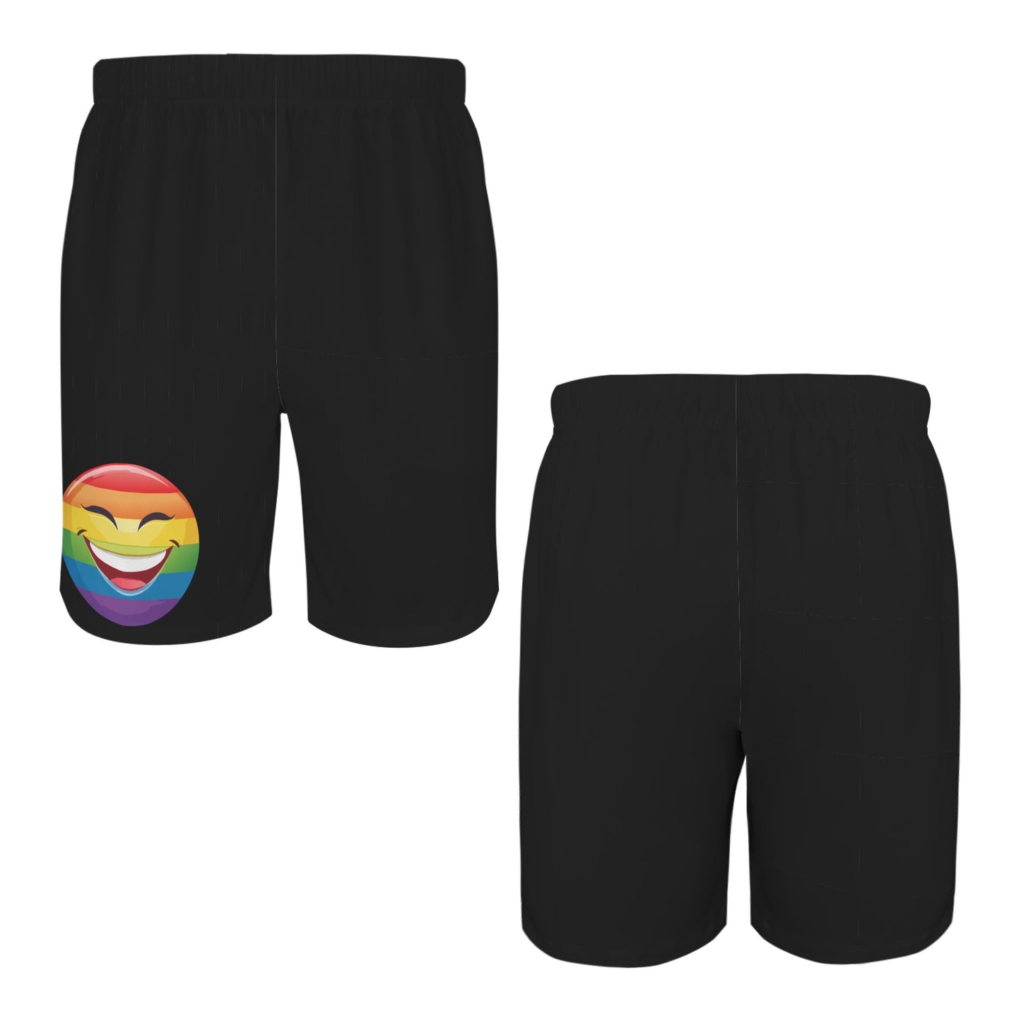 Mens Gay Pride Shorts Custom No Wrinkle Stain Resistant by shOUT