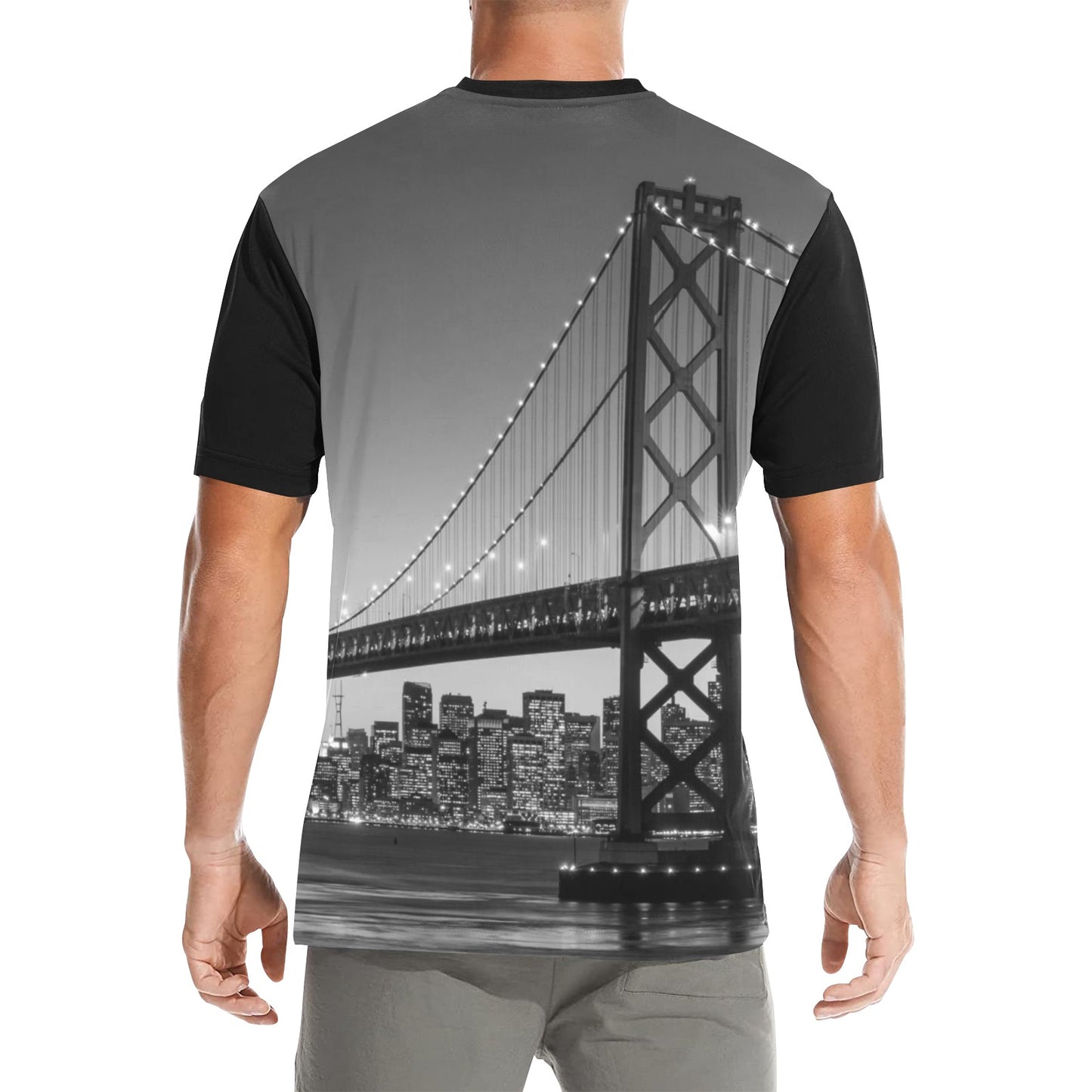 Mens Custom Print Everyday Man Shirt by Simple Discipline Non Wrinkle Easy Wearing