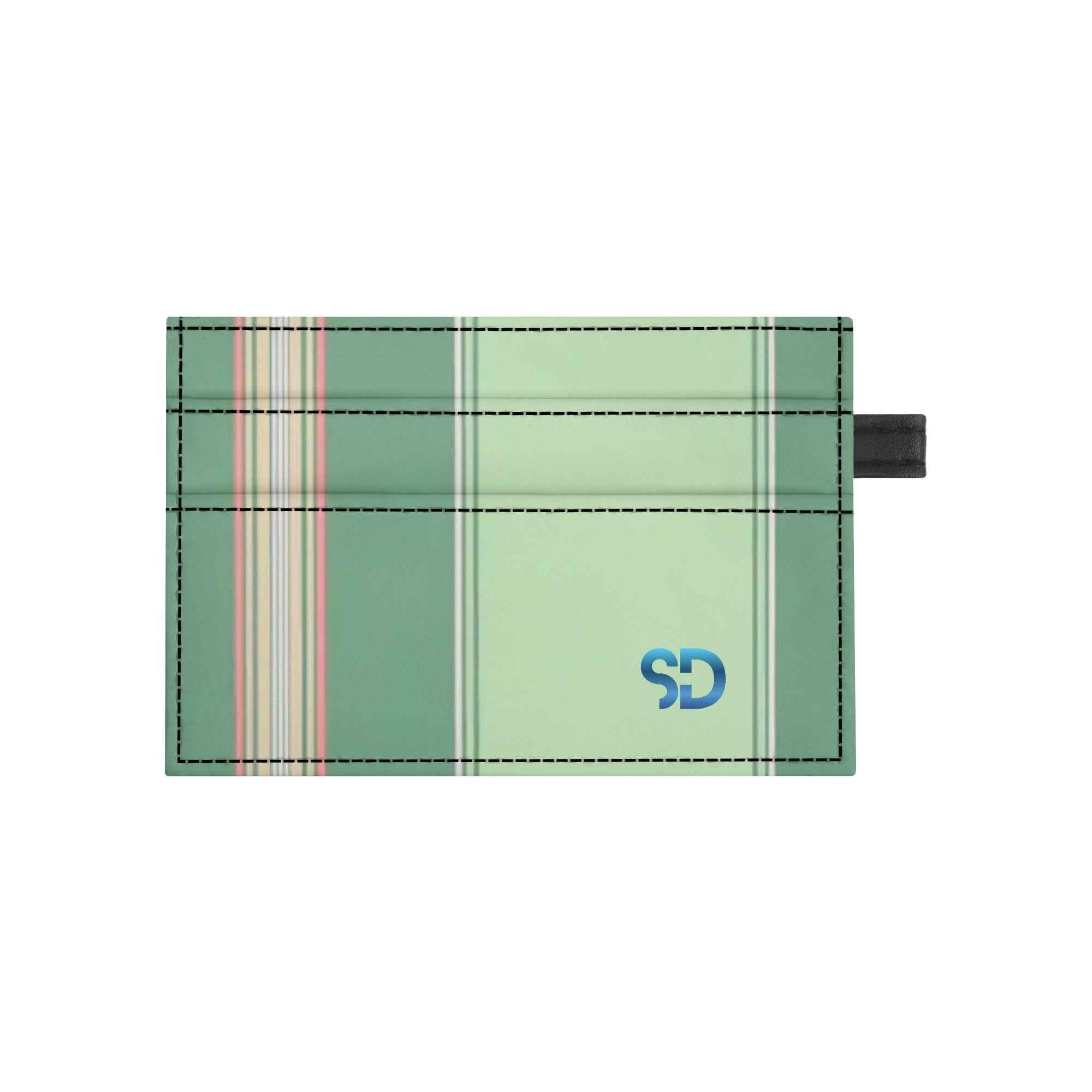 Personalized PU Leather Minimalist Card Holder Wallet