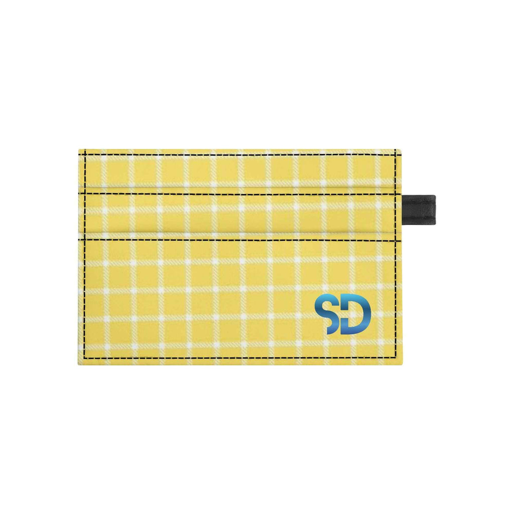 Personalized PU Leather Minimalist Card Holder Wallet