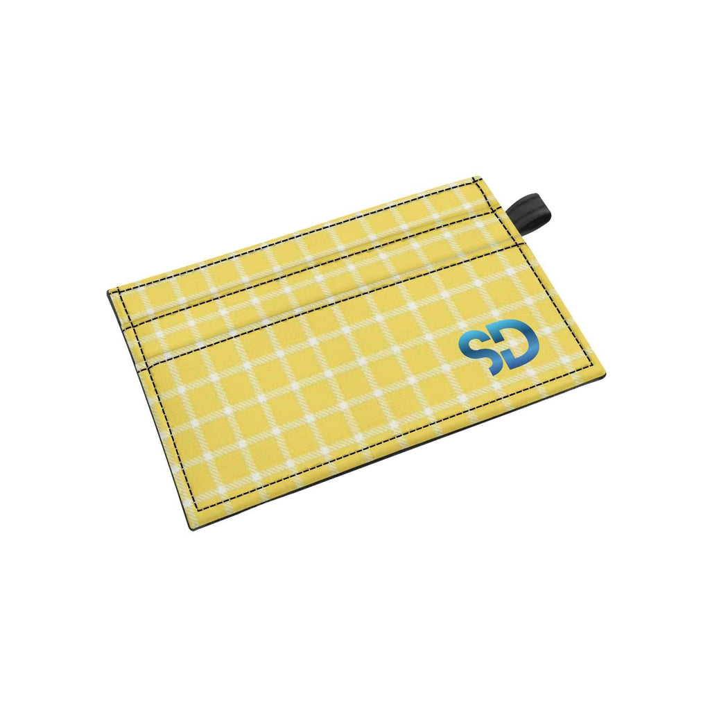 Personalized PU Leather Minimalist Card Holder Wallet