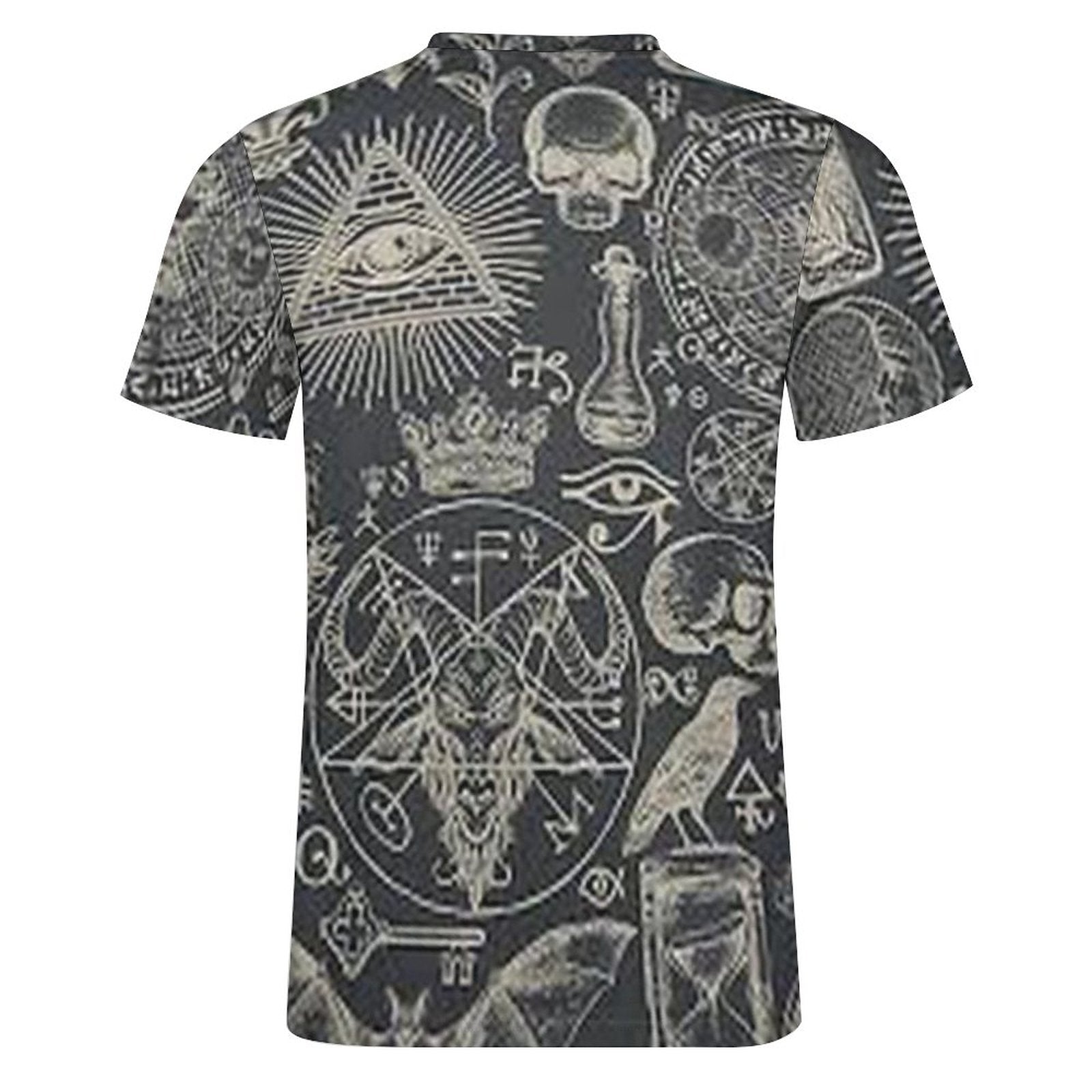 DTG 190gsm Cotton Comfort Short-Sleeve T-Shirt for Men(All-Over Printing)