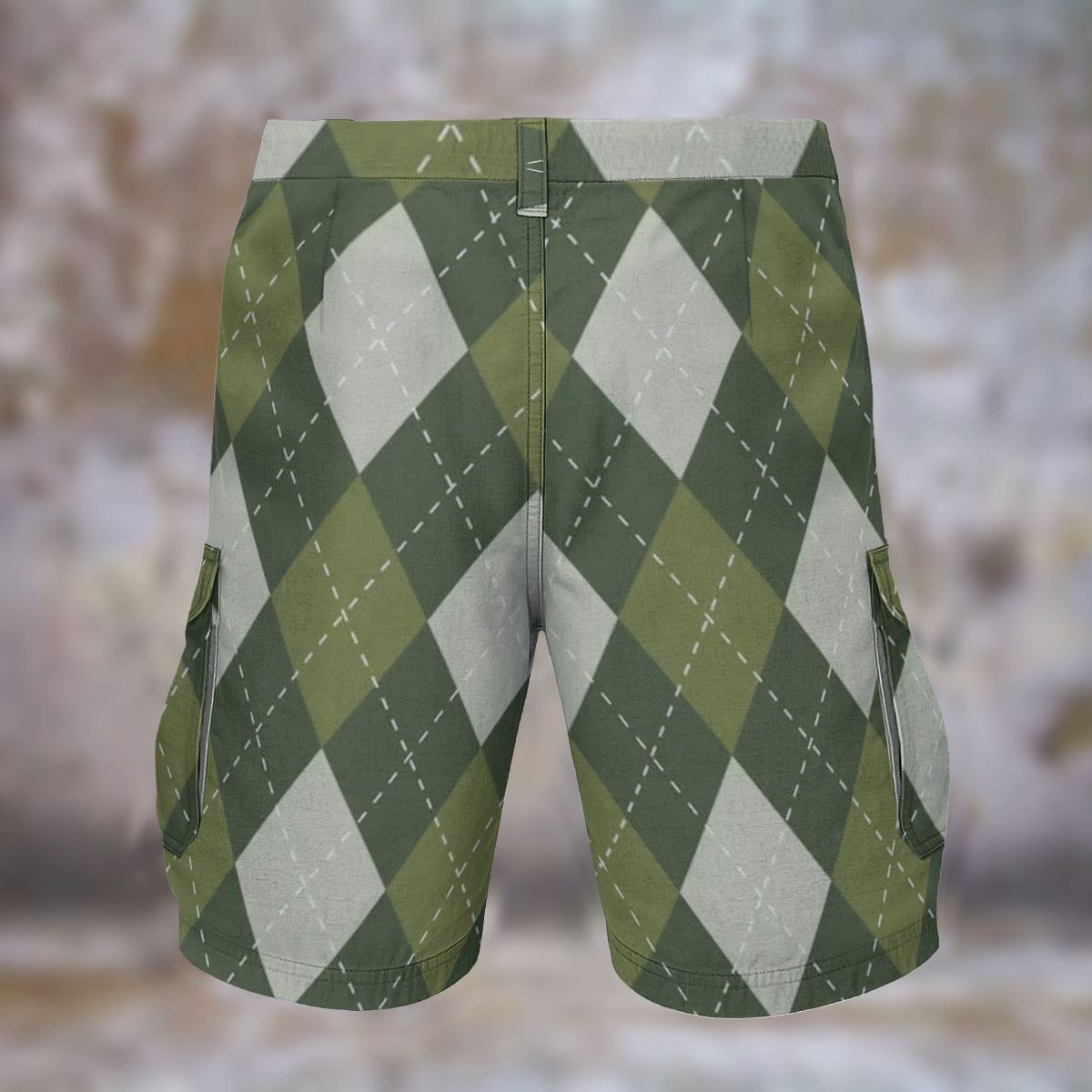All-Over Print Men's Cargo Shorts