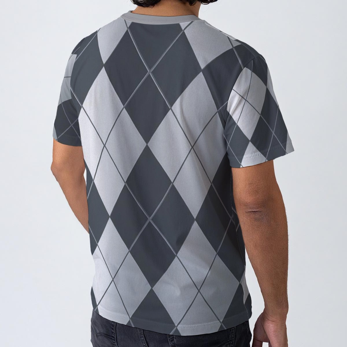 All-Over Print Men's O-Neck T-Shirt | 190GSM Cotton