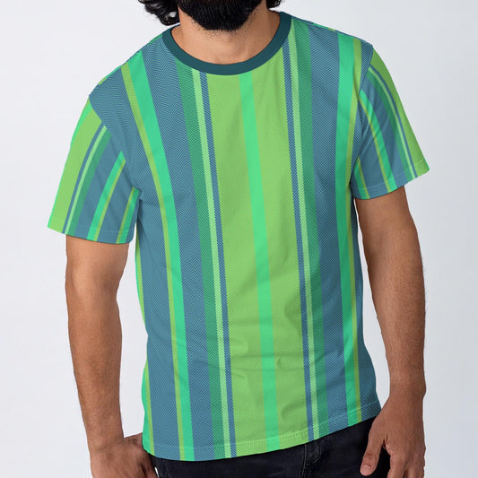 All-Over Print Men's O-Neck T-Shirt | 190GSM Cotton