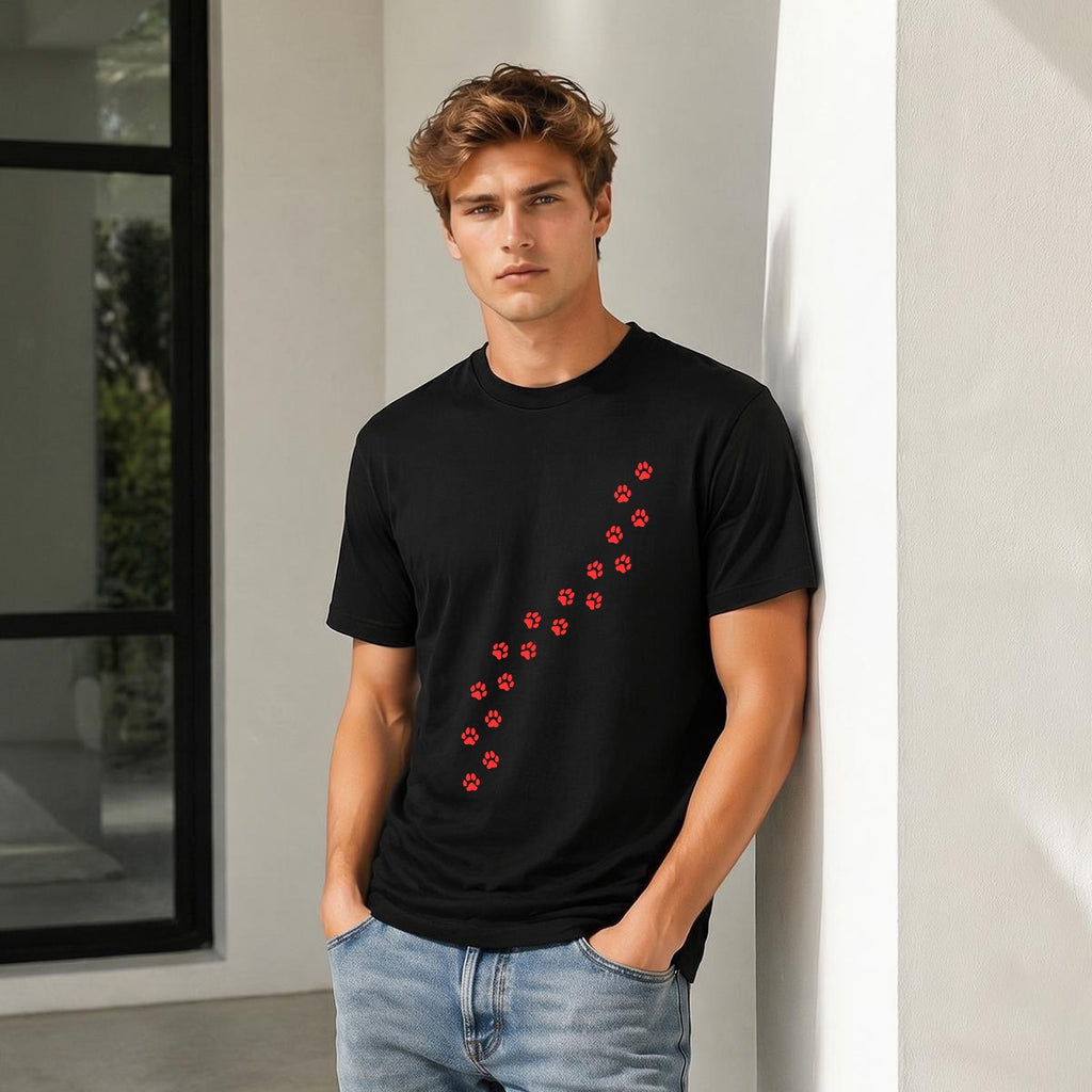 Men's T-Shirt Printed in Canada|180GSM Double DTF