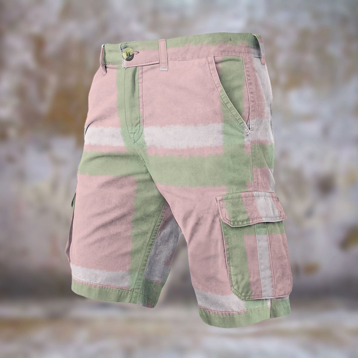 All-Over Print Men's Cargo Shorts