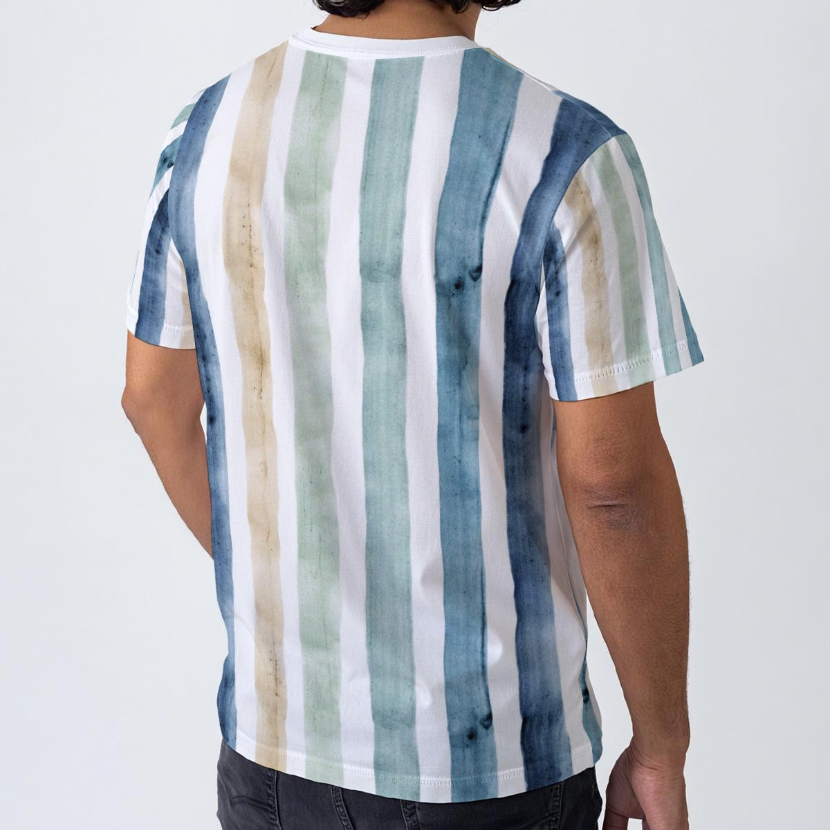 All-Over Print Men's O-Neck T-Shirt | 190GSM Cotton
