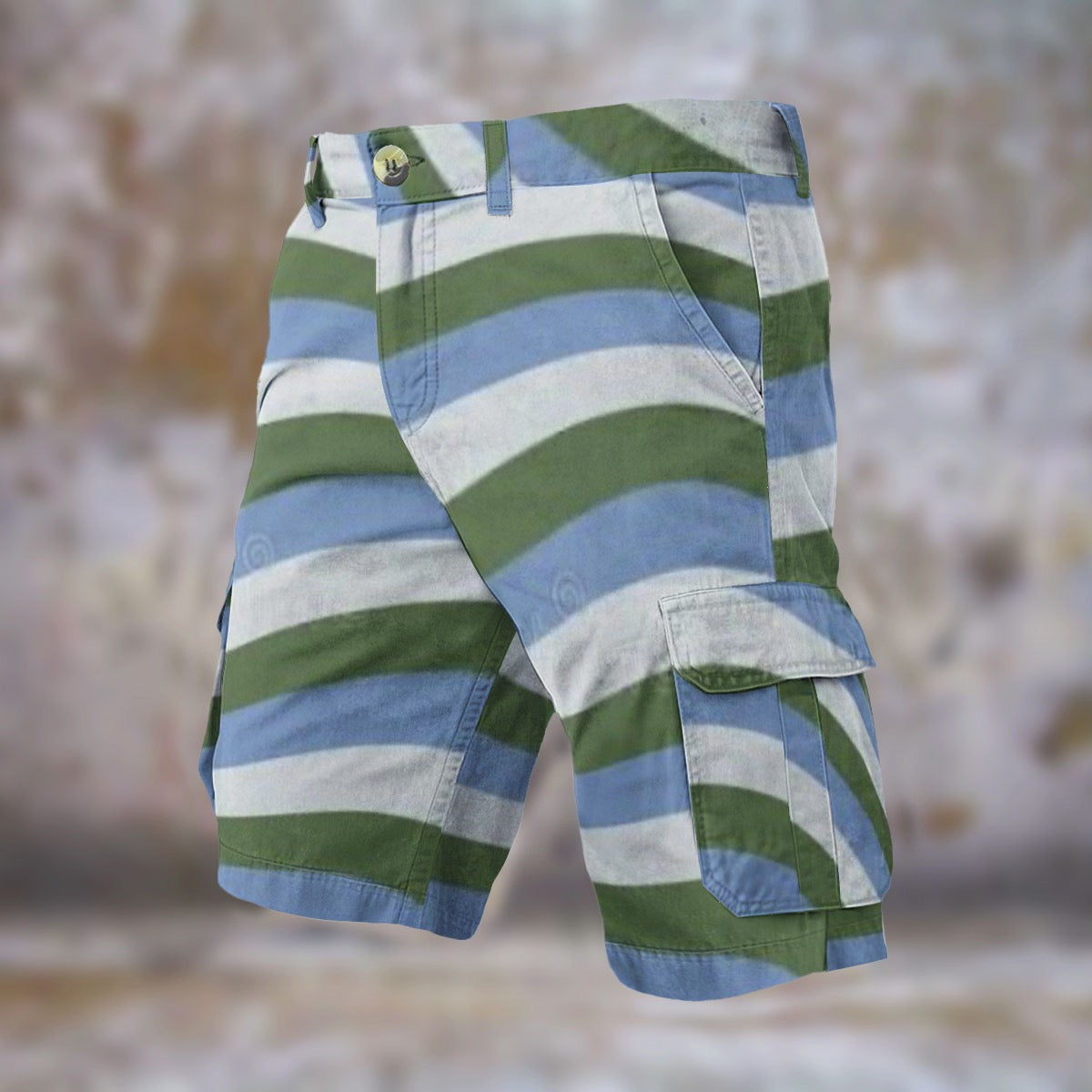 All-Over Print Men's Cargo Shorts