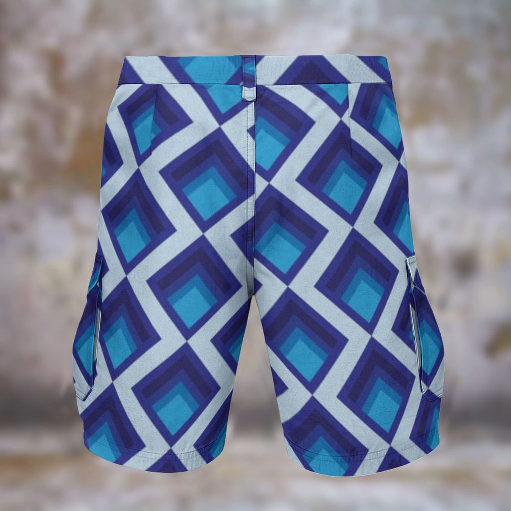 All-Over Print Men's Cargo Shorts