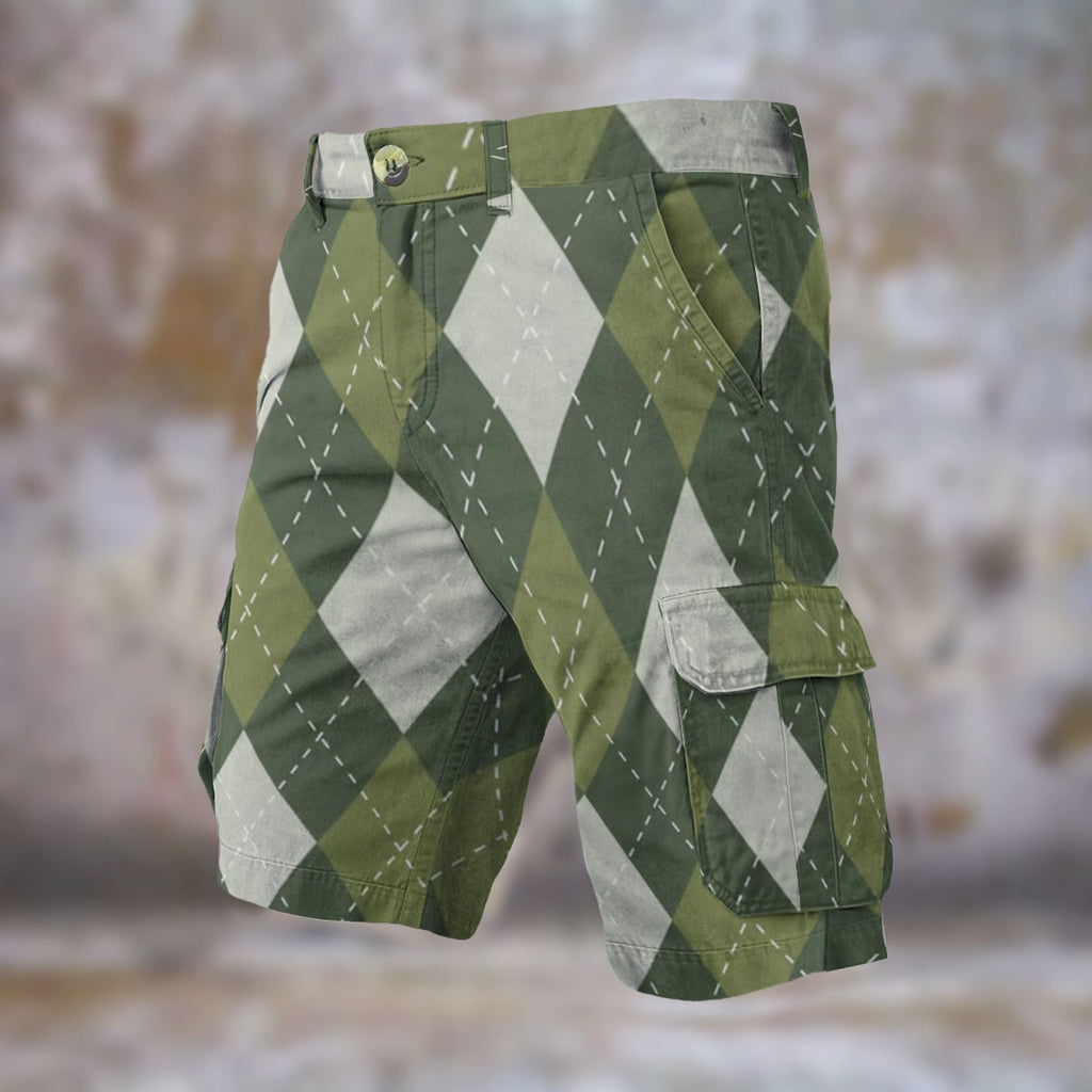 All-Over Print Men's Cargo Shorts