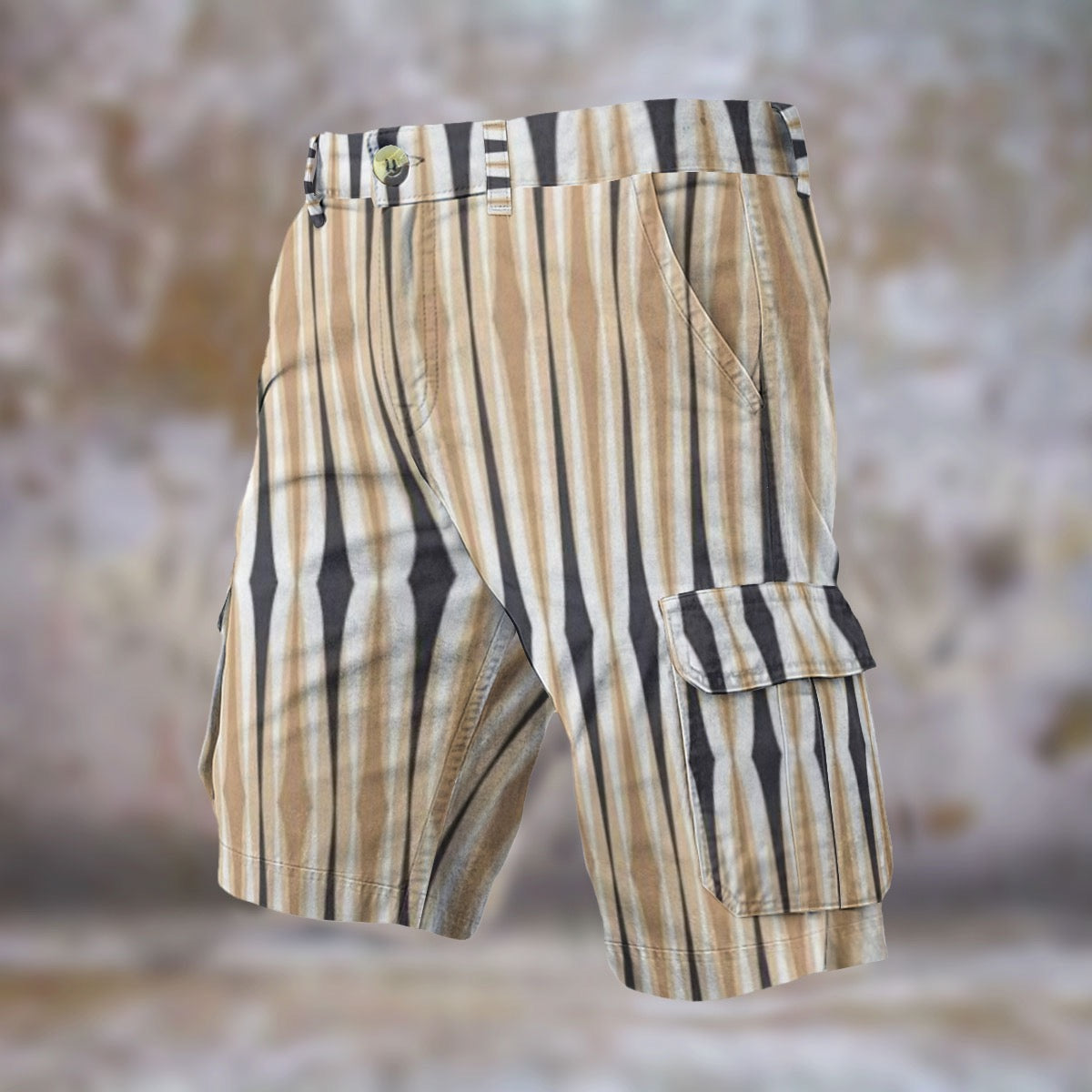 All-Over Print Men's Cargo Shorts