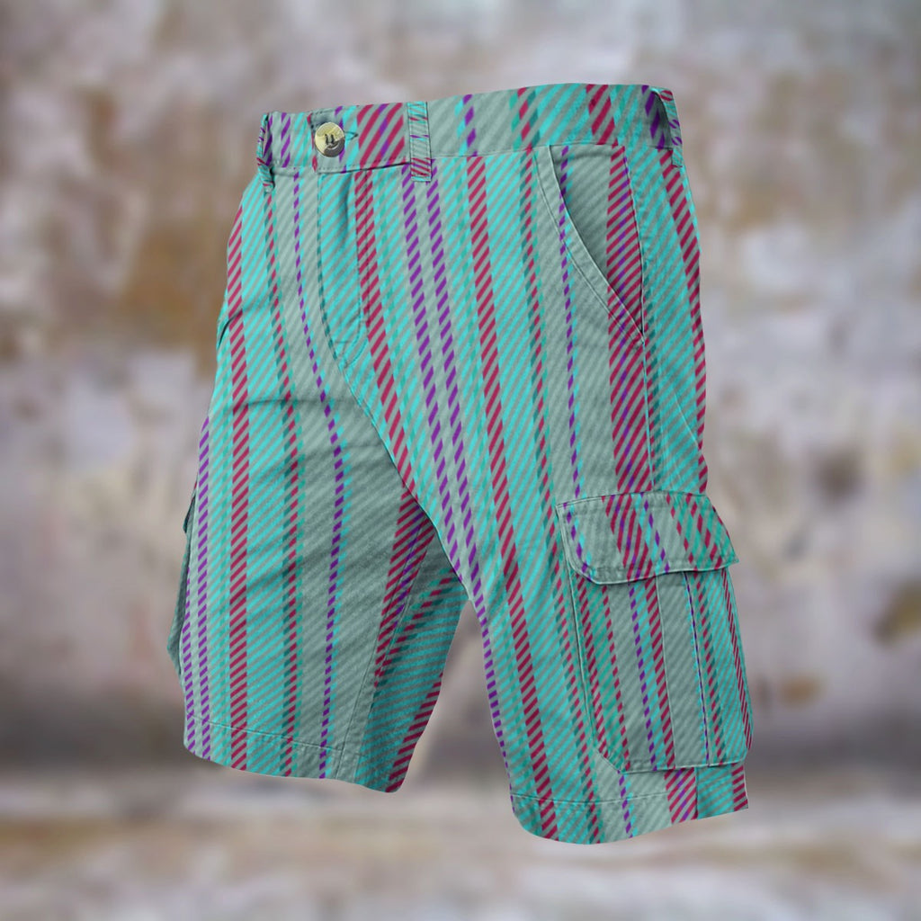 All-Over Print Men's Cargo Shorts