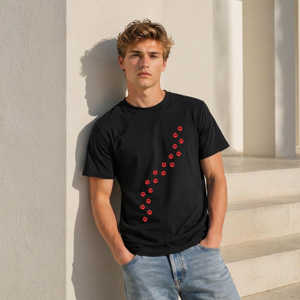 Men's T-Shirt Printed in Canada|180GSM Double DTF
