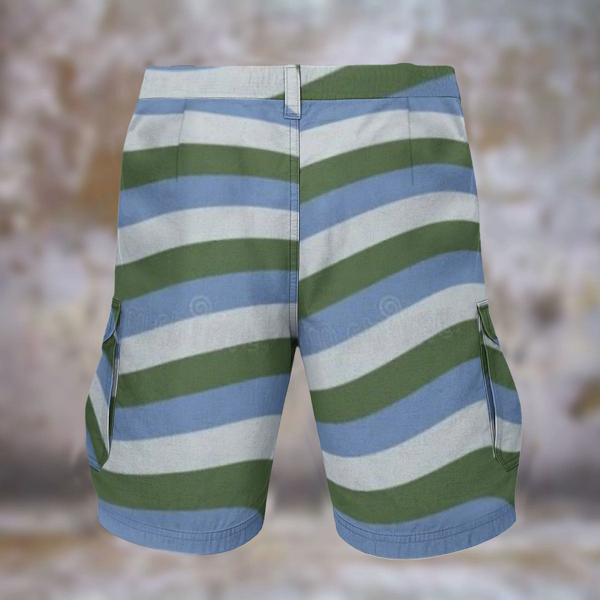 All-Over Print Men's Cargo Shorts