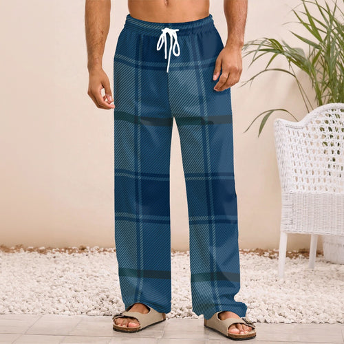 All-Over Print Men's Straight pants