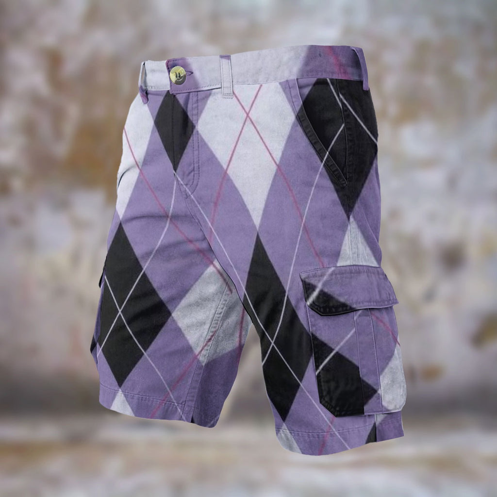 All-Over Print Men's Cargo Shorts