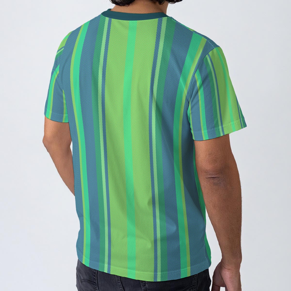 All-Over Print Men's O-Neck T-Shirt | 190GSM Cotton