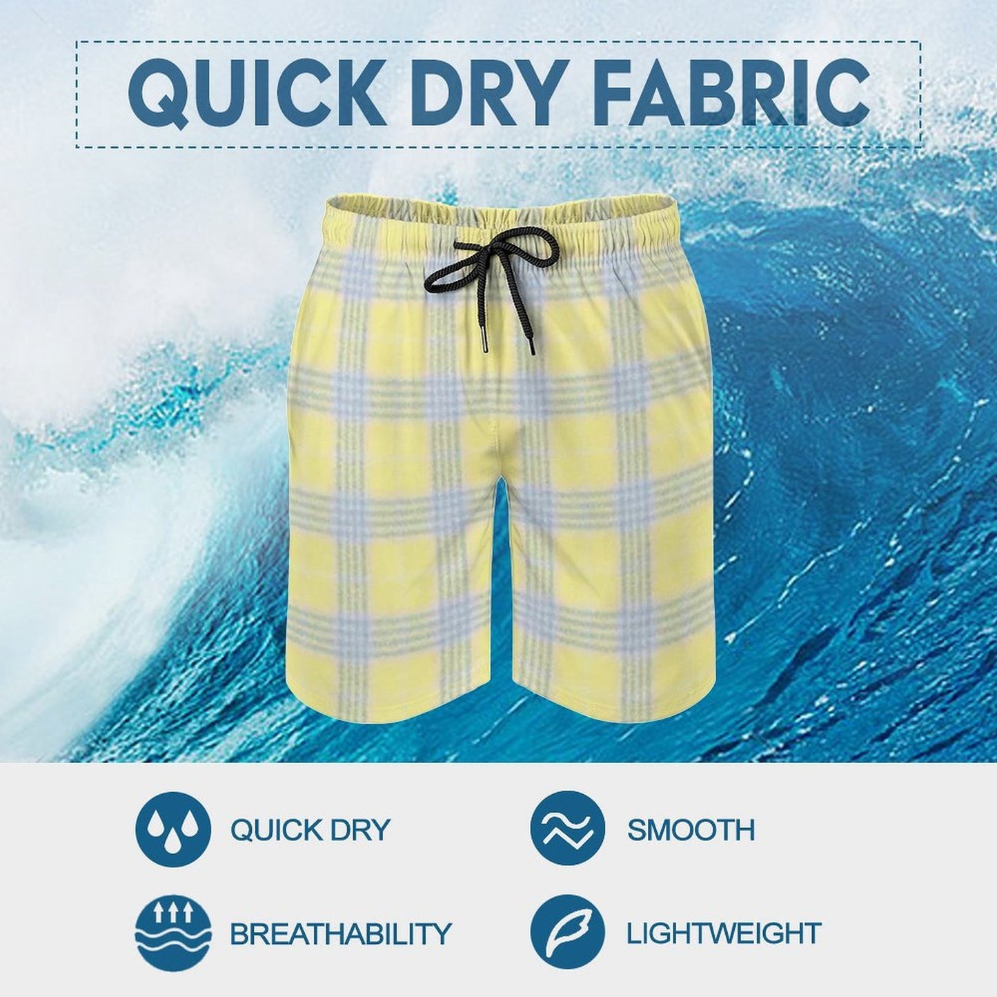 Solstice Breeze Custom Organic Cotton Shorts