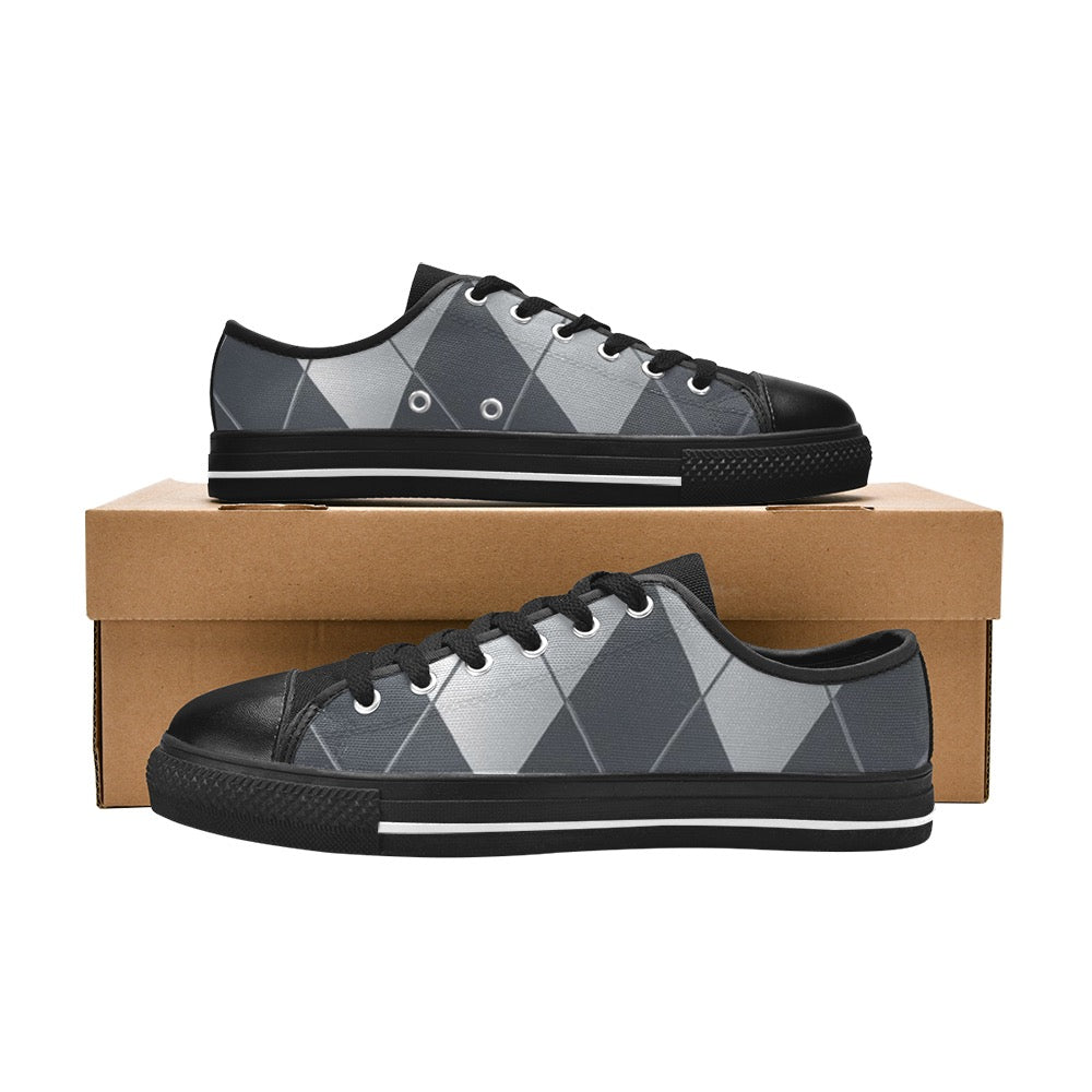 Vivid Canvas Low Top Eco Conscious Mens Sneaker designed by Simple Discipline