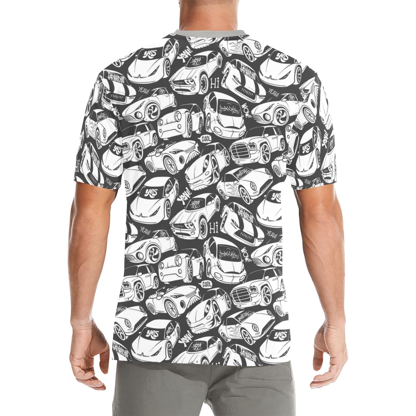 Mens Custom Print Everyday Man Shirt by Simple Discipline Non Wrinkle Easy Wearing
