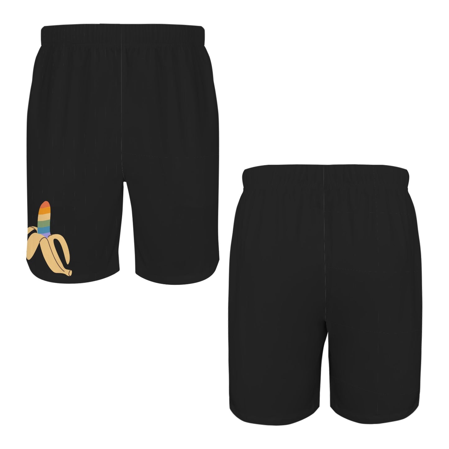 Mens Gay Pride Shorts Custom No Wrinkle Stain Resistant by shOUT