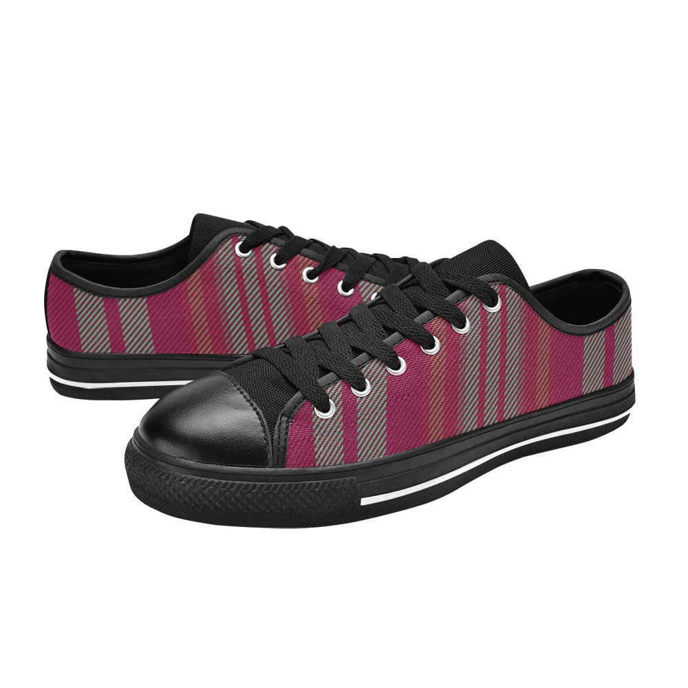 Vivid Canvas Low Top Eco Conscious Mens Sneaker designed by Simple Discipline