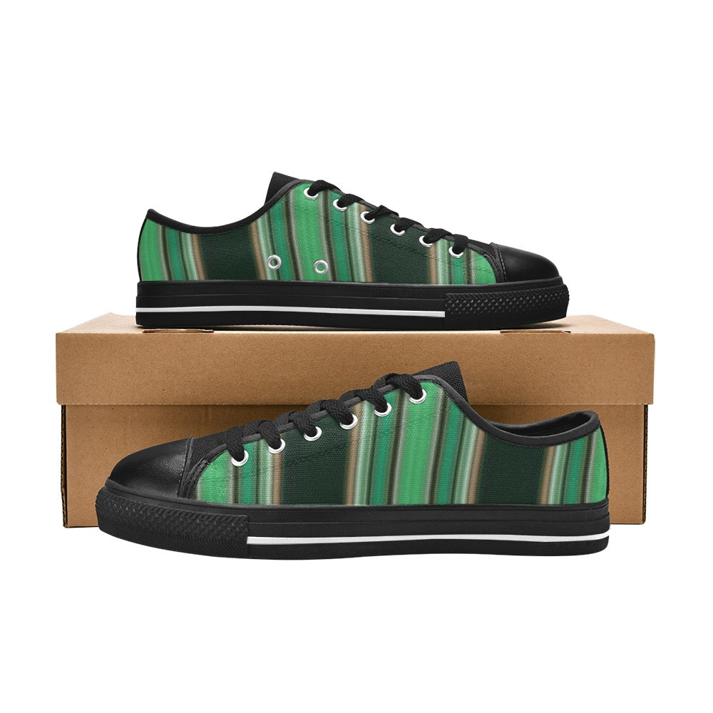 Vivid Canvas Low Top Eco Conscious Mens Sneaker designed by Simple Discipline