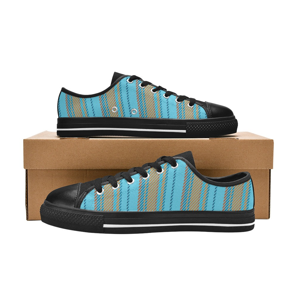 Vivid Canvas Low Top Eco Conscious Mens Sneaker designed by Simple Discipline