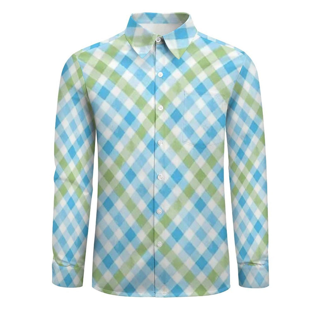 Custom Designed Eco Weave Long Sleeve Casual Shirt LS