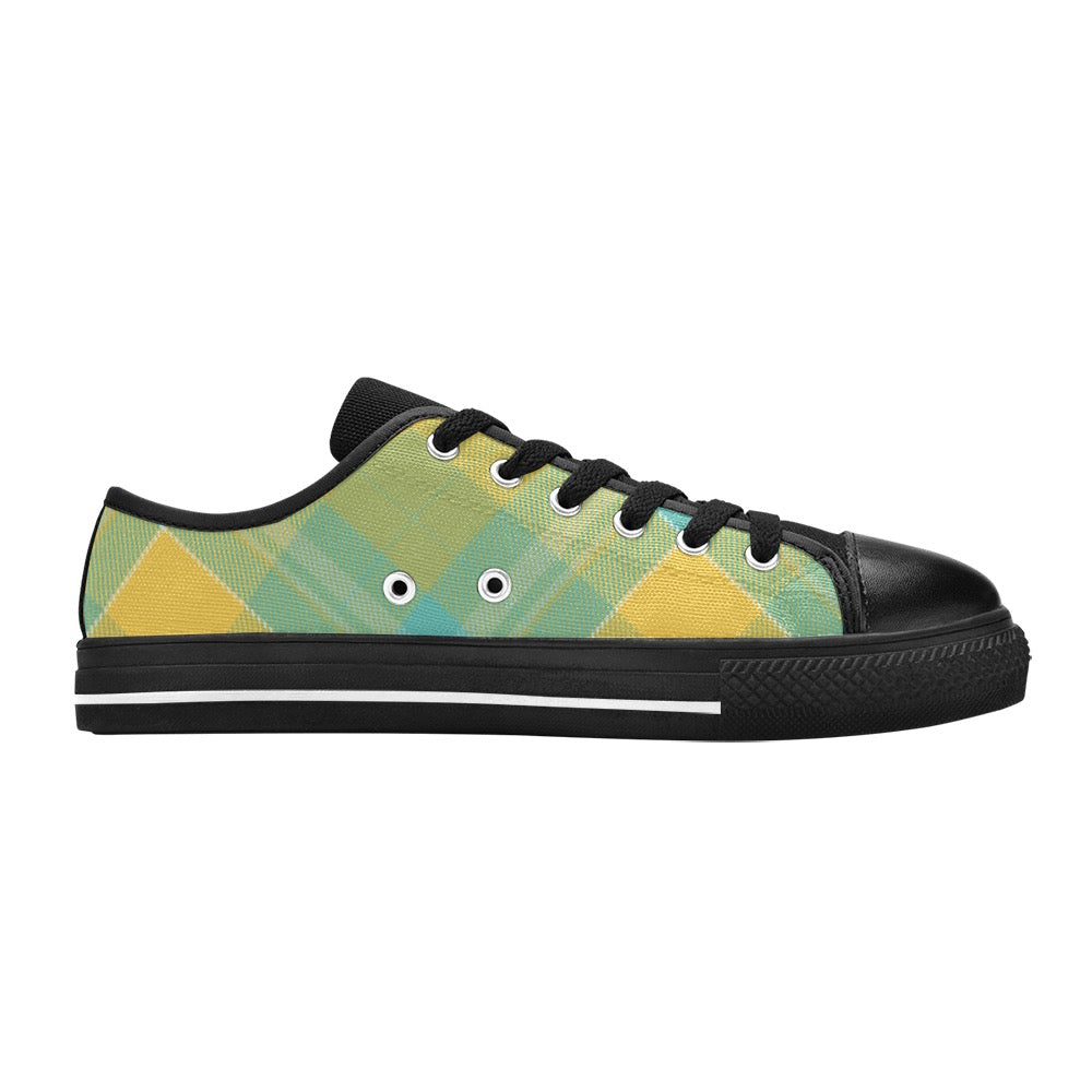 Vivid Canvas Low Top Eco Conscious Mens Sneaker designed by Simple Discipline