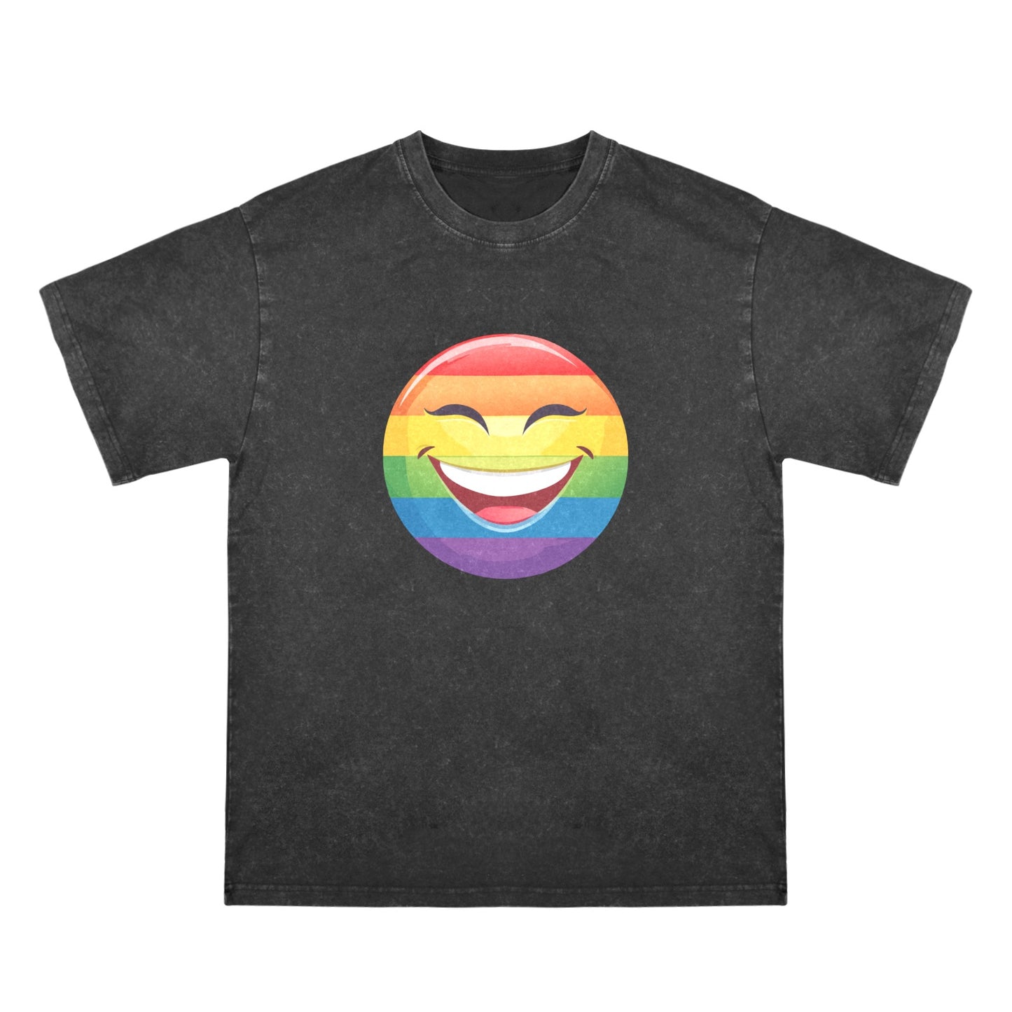 Mens Washed Pride Tee Gay Pride T Shirt Custom Designed by shOUT