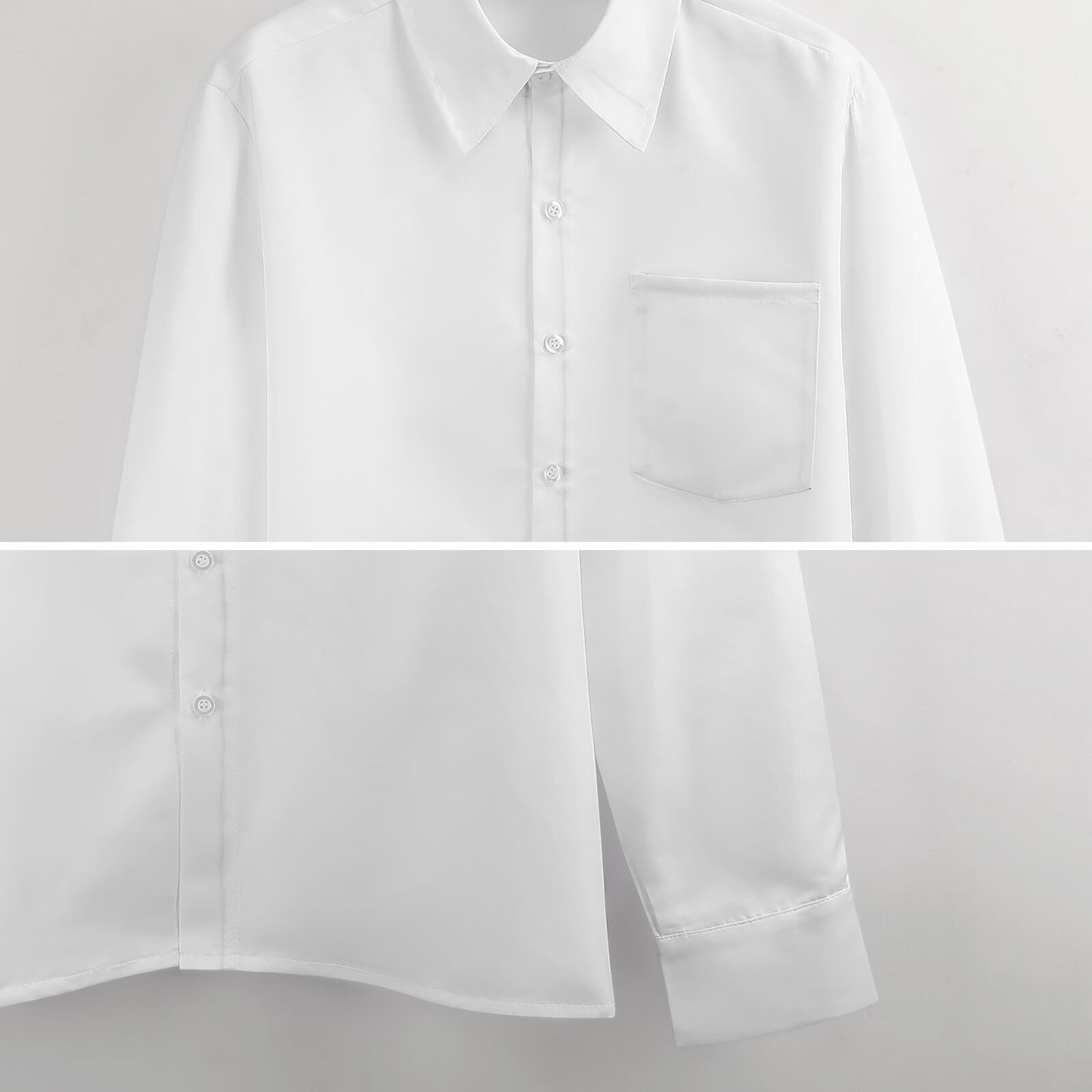 Custom Designed Eco Weave Long Sleeve Casual Shirt LS
