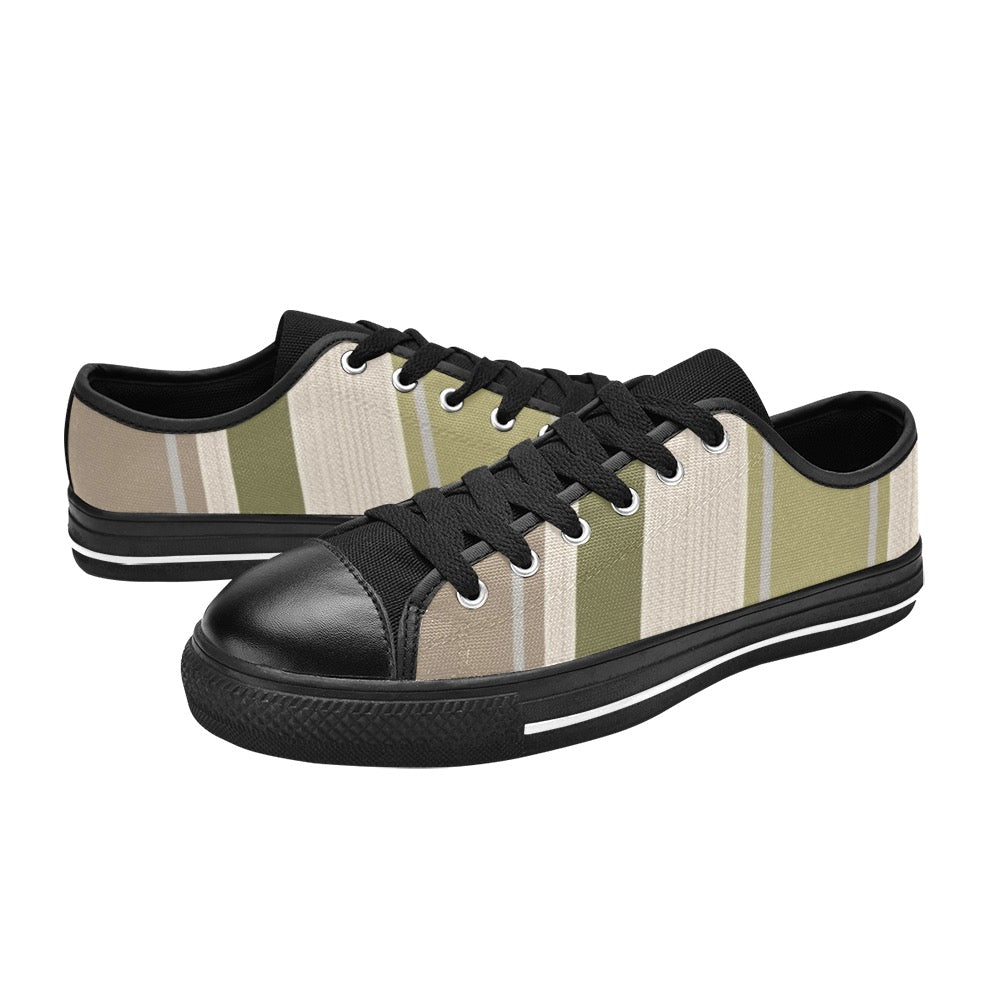 Vivid Canvas Low Top Eco Conscious Mens Sneaker designed by Simple Discipline