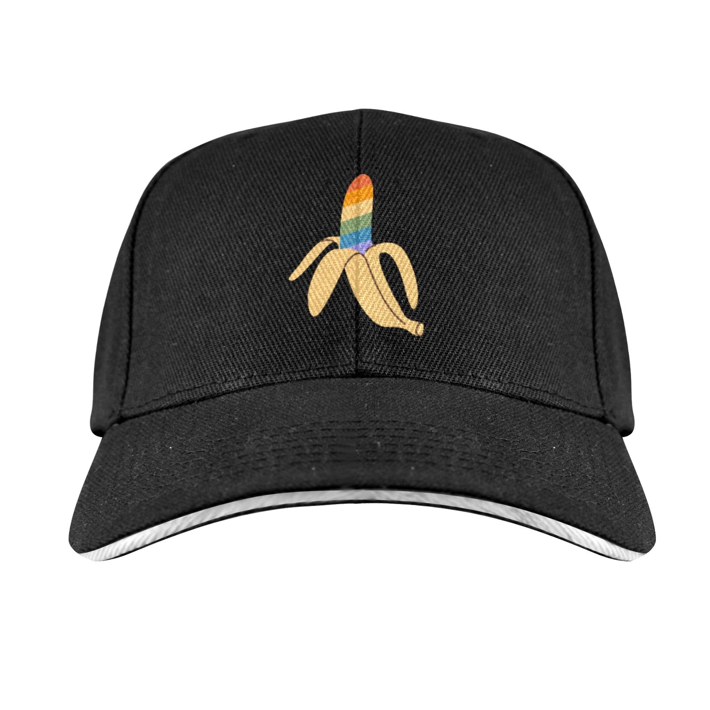 Gay pride hat Baseball Cap Custom Designed by shOUT