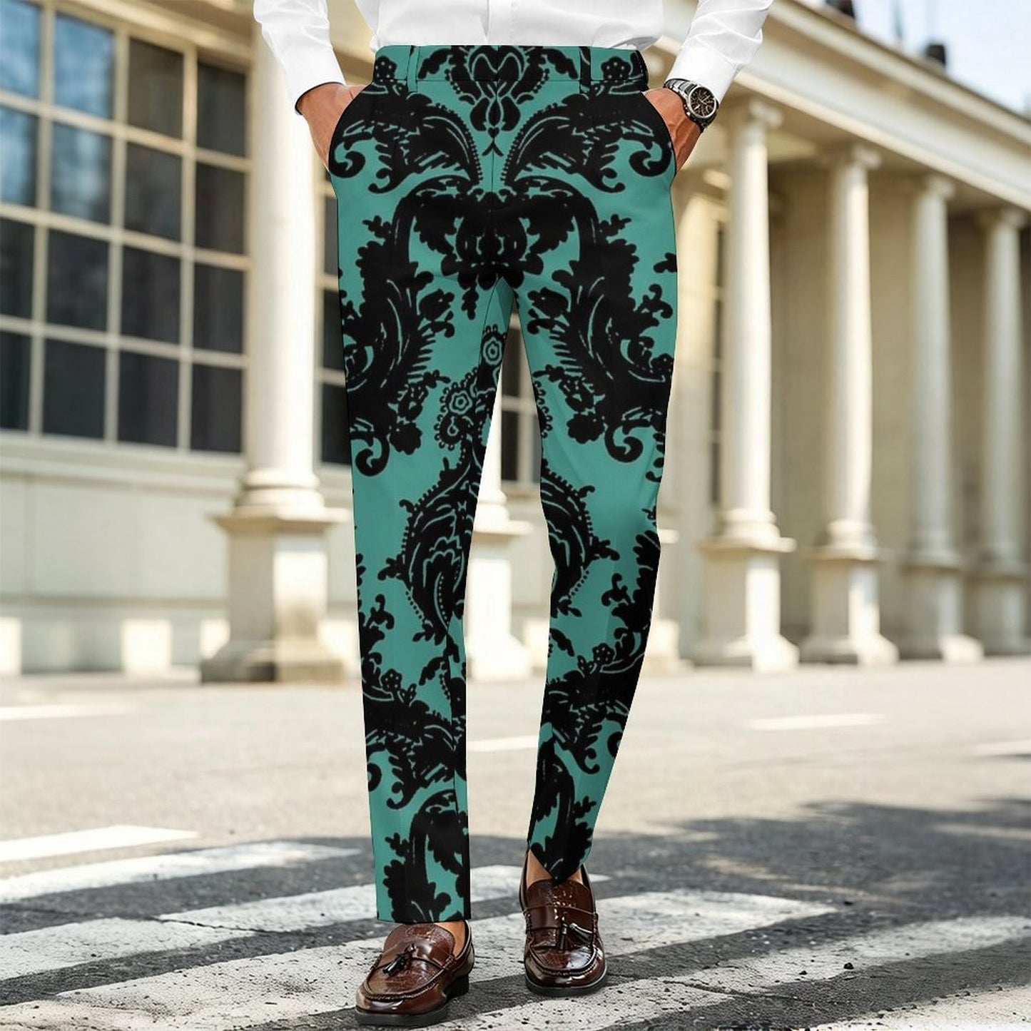Custom Apex Weave Trousers by Simple Discipline