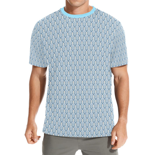 Mens Custom Print Everyday Man Shirt by Simple Discipline Non Wrinkle Easy Wearing