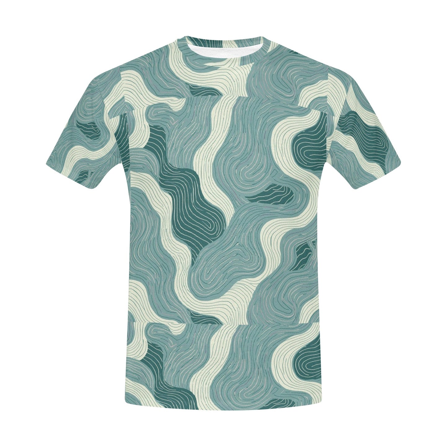 Mens Custom Print Everyday Man Shirt by Simple Discipline Non Wrinkle Easy Wearing