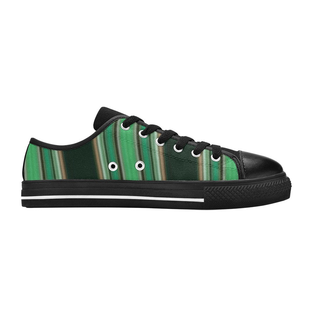 Vivid Canvas Low Top Eco Conscious Mens Sneaker designed by Simple Discipline