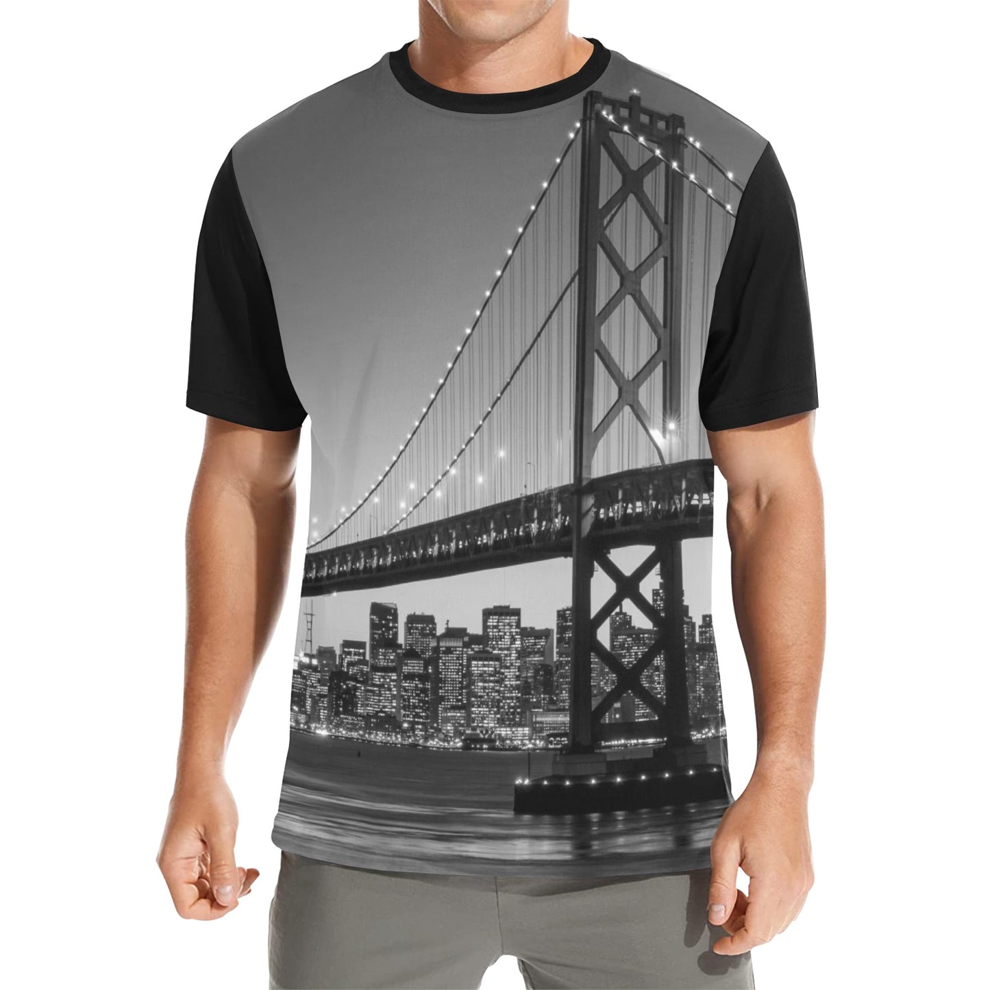 Mens Custom Print Everyday Man Shirt by Simple Discipline Non Wrinkle Easy Wearing