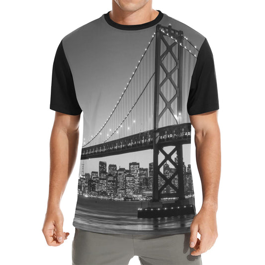 Mens Custom Print Everyday Man Shirt by Simple Discipline Non Wrinkle Easy Wearing