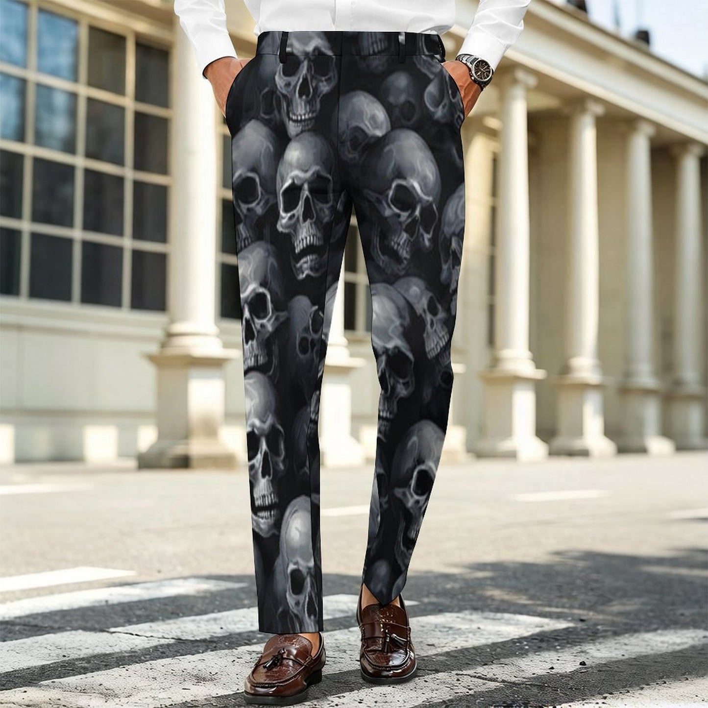 Custom Apex Weave Trousers by Simple Discipline
