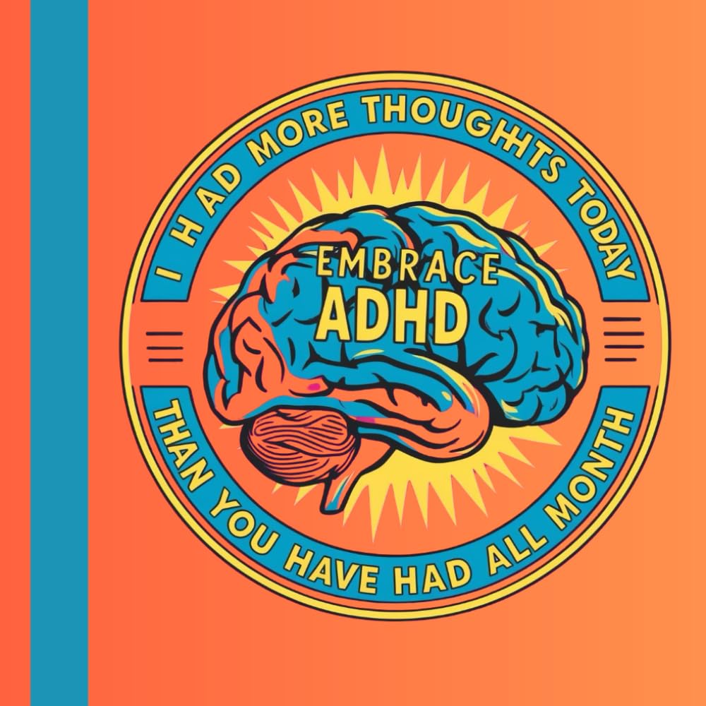 Embrace ADHD Journal Note Pad Organizer To Do List